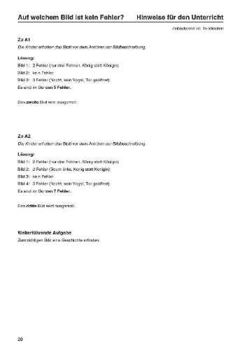 Buchcover und Innenansicht für das Buch: Hören und Verstehen 1./2. Klasse