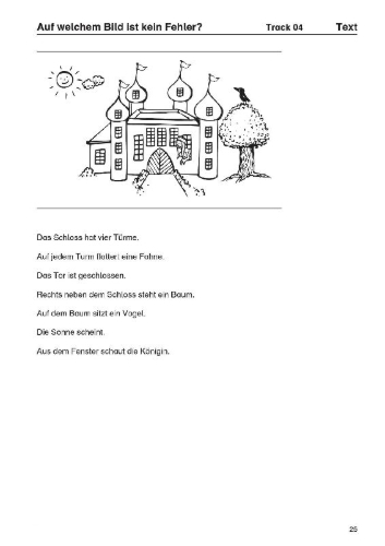 Buchcover und Innenansicht für das Buch: Hören und Verstehen 1./2. Klasse