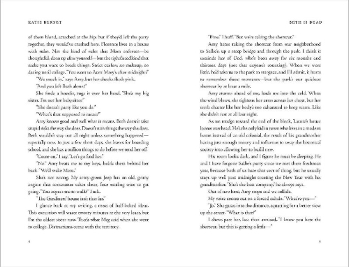 Buchcover und Innenansicht für das Buch: Beth is Dead