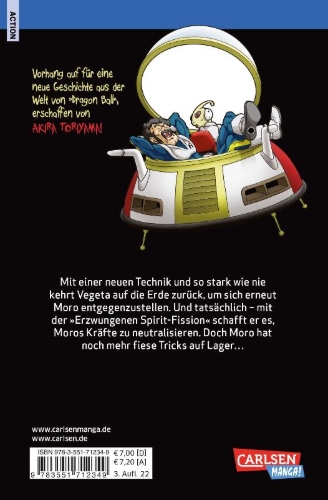 Buchcover und Innenansicht für das Buch: Dragon Ball Super