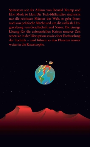Buchcover und Innenansicht für das Buch: Survival of the Richest: Escape Fantasies of the Tech Billionaires