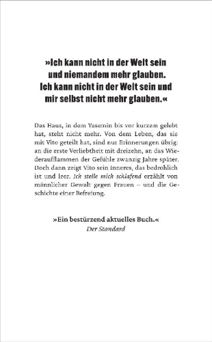 Buchcover und Innenansicht für das Buch: Ich stelle mich schlafend