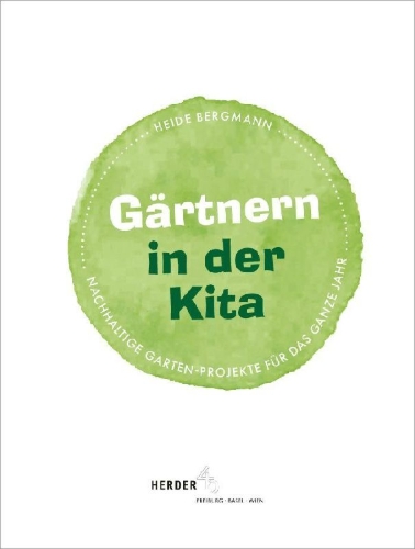Buchcover und Innenansicht für das Buch: Gärtnern in der Kita
