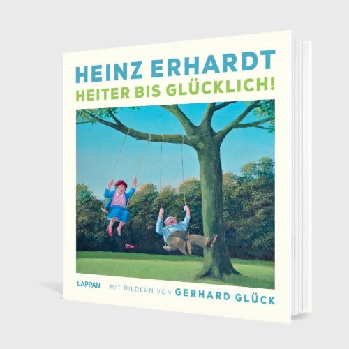 Buchcover und Innenansicht für das Buch: Heinz Erhardt: Heiter bis Glücklich