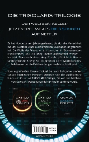 Buchcover und Innenansicht für das Buch: Jenseits der Zeit