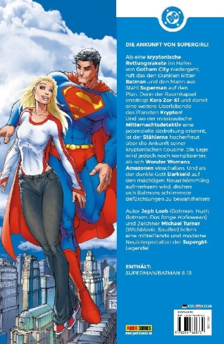 Buchcover und Innenansicht für das Buch: Superman/Batman #8-#13