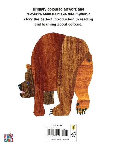 Buchcover und Innenansicht für das Buch: Brauner Bär, wen siehst denn du?