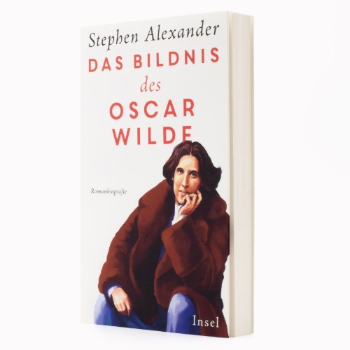 Buchcover und Innenansicht für das Buch: Das Bildnis des Oscar Wilde