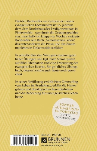 Buchcover und Innenansicht für das Buch: Gemeinsames Leben