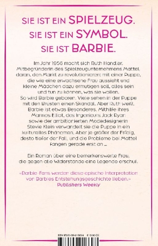 Buchcover und Innenansicht für das Buch: Let's call her Barbie