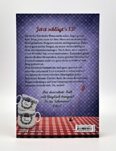 Buchcover und Innenansicht für das Buch: Apfelstrudel-Alibi