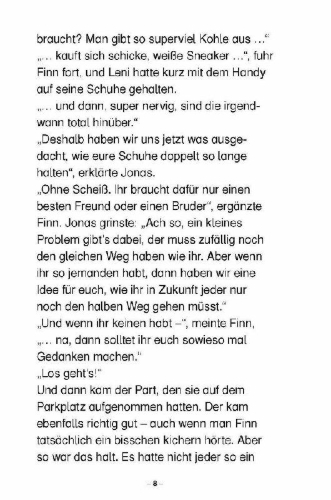 Buchcover und Innenansicht für das Buch: Deine TikTok-Challenge - Wie weit traust du dich zu gehen?