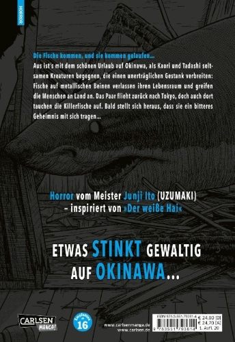 Buchcover und Innenansicht für das Buch: Gyo 1,2