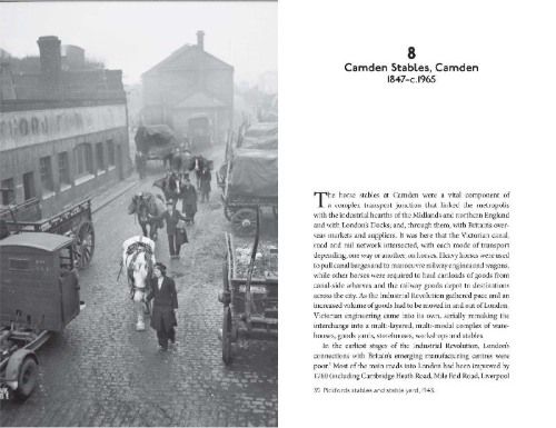 Buchcover und Innenansicht für das Buch: Lost London