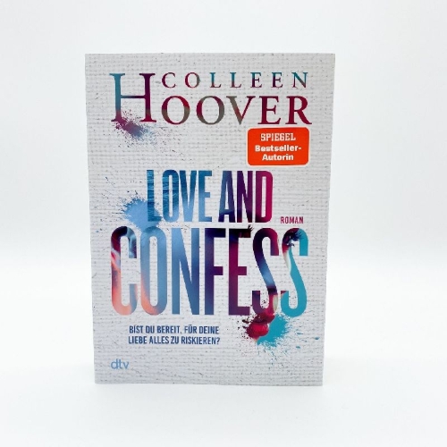 Buchcover und Innenansicht für das Buch: Confess (Atria Paperback, A division of Simon & Schuster Inc., New York, 2015)