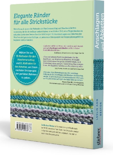Buchcover und Innenansicht für das Buch: Anschlagen und Abketten