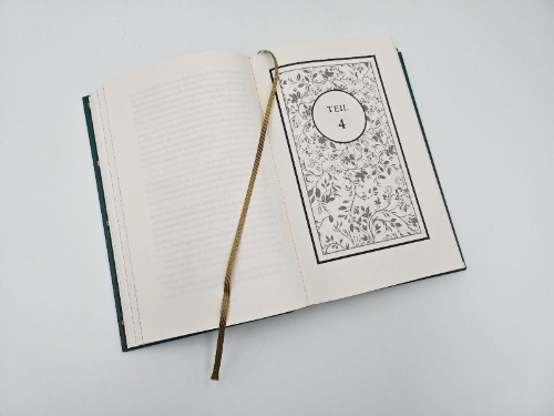 Buchcover und Innenansicht für das Buch: Tress of the Emerald Sea