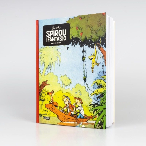 Buchcover und Innenansicht für das Buch: Spirou und Fantasio Gesamtausgabe Neuedition 3
