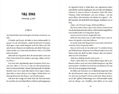 Buchcover und Innenansicht für das Buch: Dry