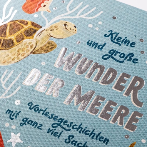 Buchcover und Innenansicht für das Buch: 5 Minutes Ocean Stories