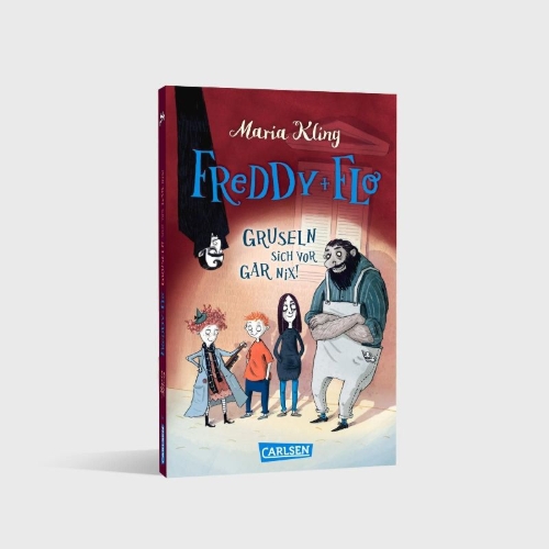 Buchcover und Innenansicht für das Buch: Freddy und Flo gruseln sich vor gar nix!