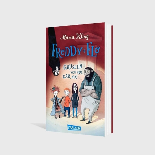 Buchcover und Innenansicht für das Buch: Freddy und Flo gruseln sich vor gar nix!