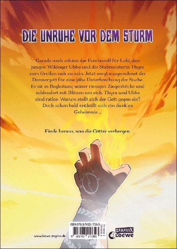 Buchcover und Innenansicht für das Buch: Ragnarok - Tordenguden