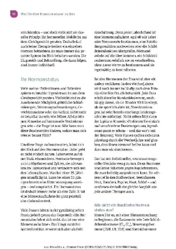 Buchcover und Innenansicht für das Buch: Hormon-Power