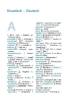 Buchcover und Innenansicht für das Buch: Langenscheidt Universal-Wörterbuch Kroatisch