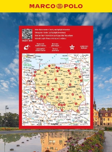 Buchcover und Innenansicht für das Buch: MARCO POLO Reiseatlas Polen 1:300.000