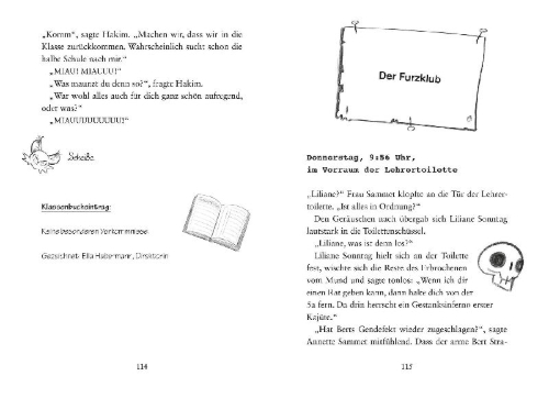 Buchcover und Innenansicht für das Buch: Die schlimmste Klasse der Welt (Band 1)