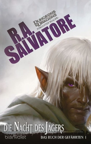 Buchcover und Innenansicht für das Buch: Night of the Hunter (Companions Codex 1/ Legend of Drizzt 25)