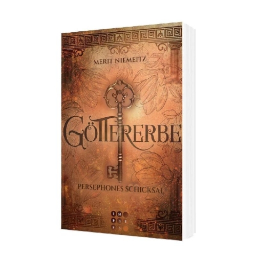 Buchcover und Innenansicht für das Buch: Göttererbe 3: Persephones Schicksal