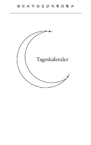 Buchcover und Innenansicht für das Buch: Mondkalender 2027