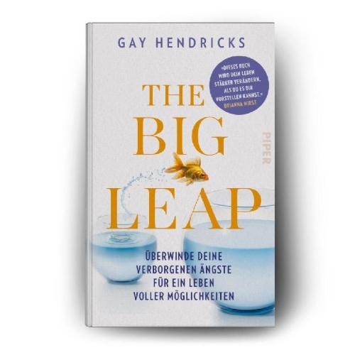 Buchcover und Innenansicht für das Buch: The Big Leap: Conquer Your Hidden Fear and Take Life to the Next Level