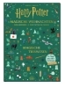 Buchcover und Innenansicht für das Buch: Aus den Filmen zu Harry Potter: Magische Weihnachten - Der offizielle Adventskalender - Magische Tierwesen