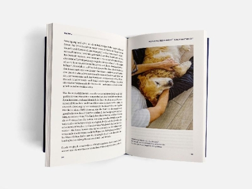 Buchcover und Innenansicht für das Buch: Warum Hunde uns zu besseren Menschen machen