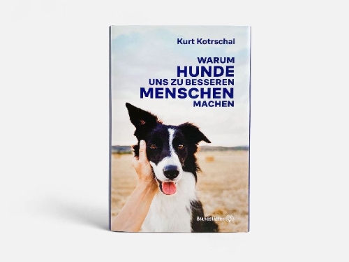 Buchcover und Innenansicht für das Buch: Warum Hunde uns zu besseren Menschen machen