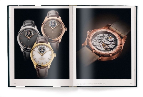 Buchcover und Innenansicht für das Buch: 100 Iconic Watches