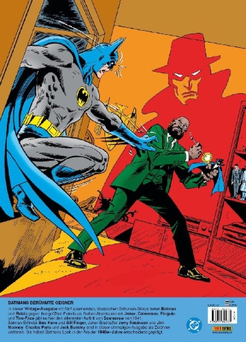 Buchcover und Innenansicht für das Buch: Batman Klassiker: Batmans größte Gegner