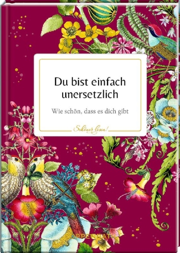 Buchcover und Innenansicht für das Buch: Du bist einfach unersetzlich