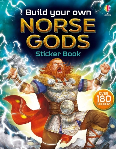 Buchcover und Innenansicht für das Buch: Build Your Own Norse Gods