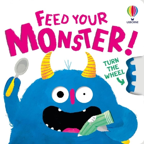 Buchcover und Innenansicht für das Buch: Feed Your Monster