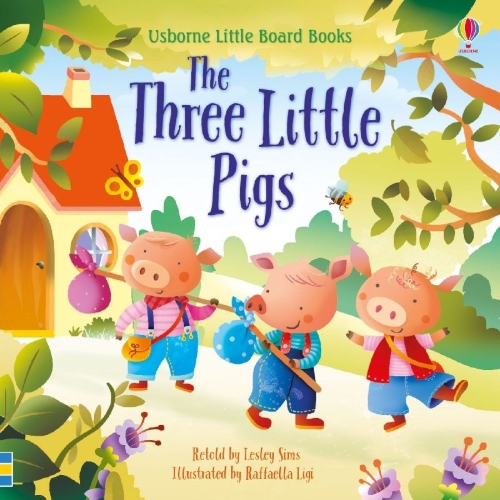 Buchcover und Innenansicht für das Buch: Three Little Pigs