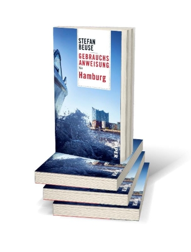 Buchcover und Innenansicht für das Buch: Gebrauchsanweisung für Hamburg