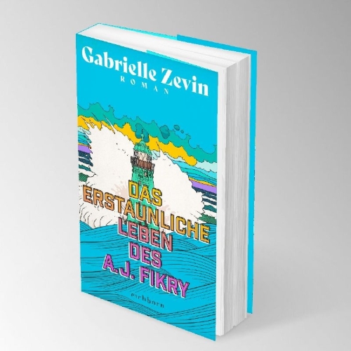 Buchcover und Innenansicht für das Buch: The Storied Life of A.J. Fikry