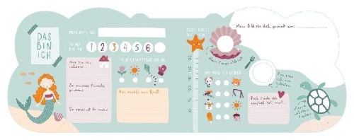 Buchcover und Innenansicht für das Buch: Freunde-Buch für Kinder
