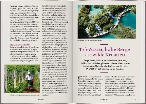 Buchcover und Innenansicht für das Buch: Baedeker SMART Reiseführer Kroatien