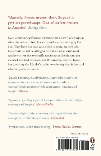 Buchcover und Innenansicht für das Buch: My Name Is Lucy Barton