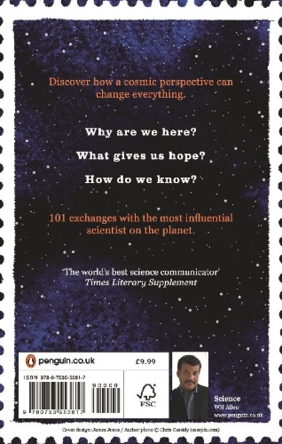 Buchcover und Innenansicht für das Buch: Letters from an Astrophysicist